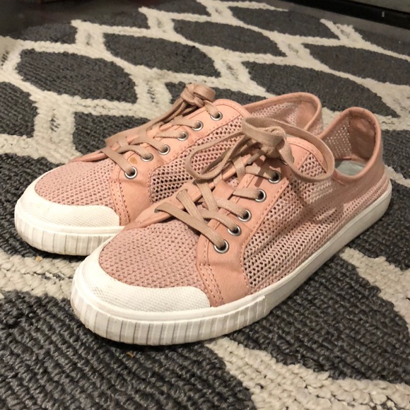 pink tretorn sneakers